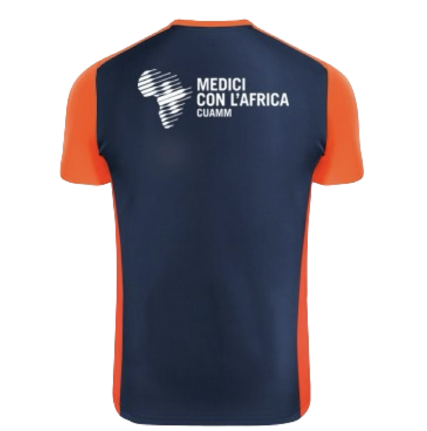 Maglia ufficiale Medici con l'Africa CUAMM — retro